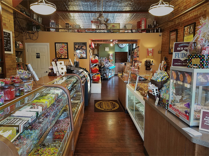 jackson candy store interior